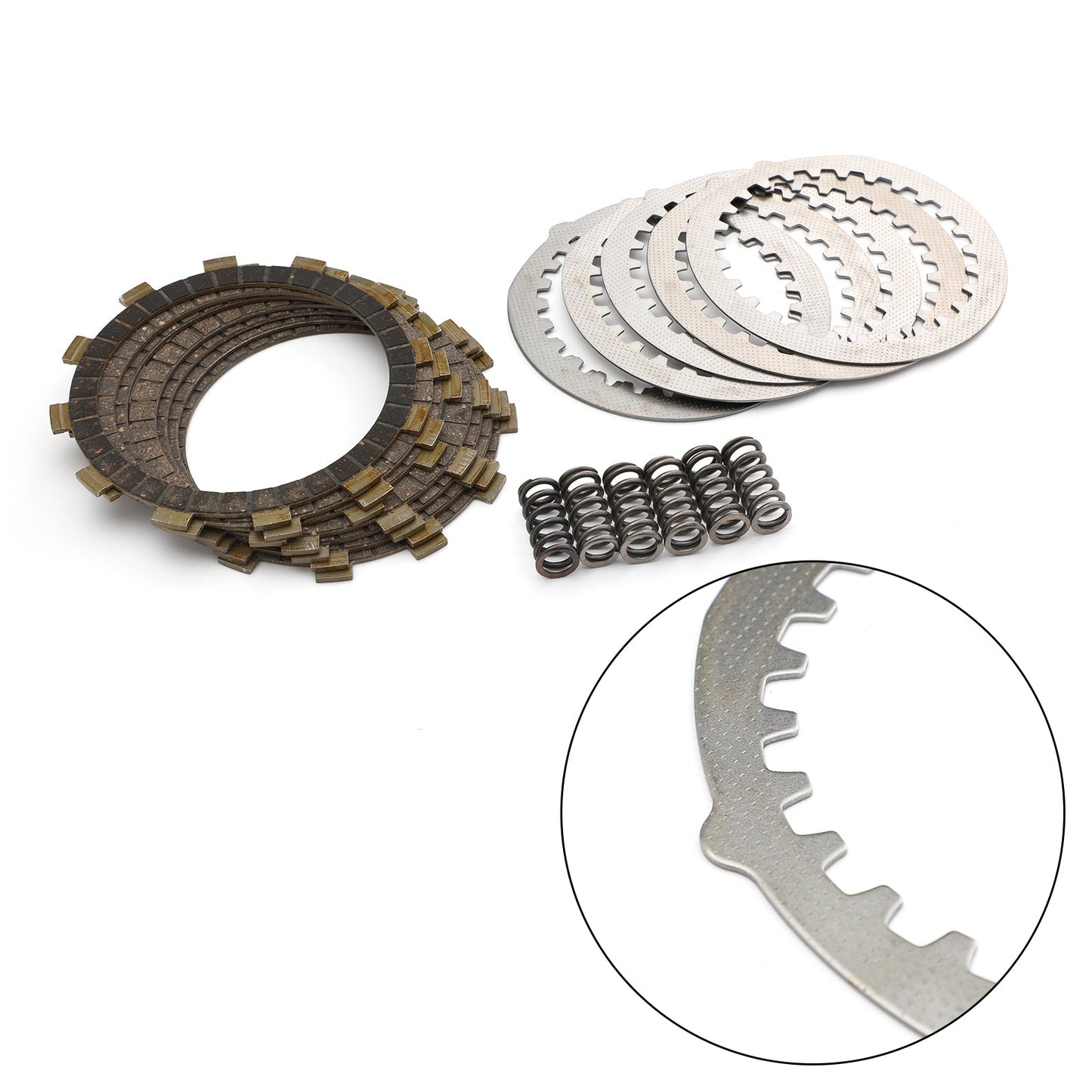 Kit frizione e molle e piastre per impieghi gravosi per Yamaha YFZ350 BANSHEE 350 1987-2006 Generico