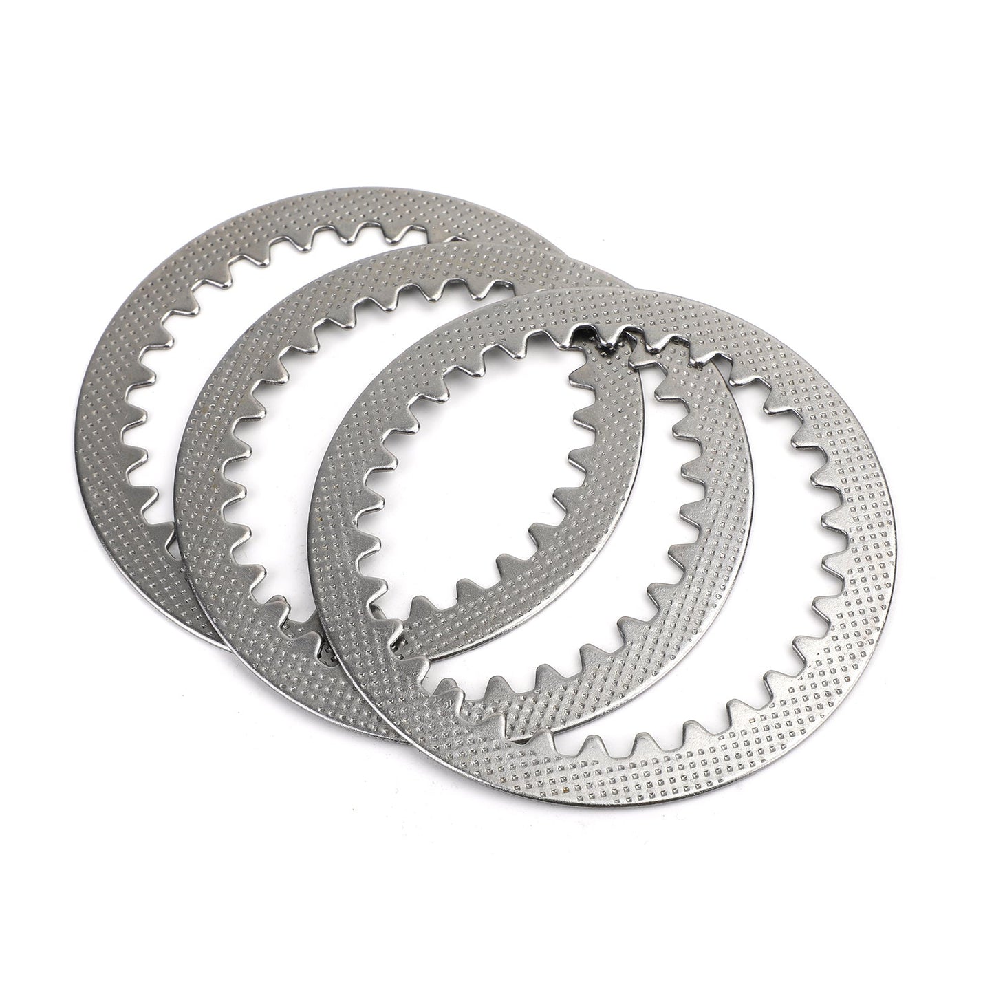 Areyourshop Kit frizione in acciaio e dischi di attrito adatti per Suzuki DS80 JR80 RM80