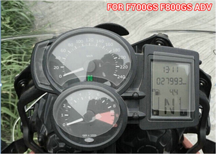 Pellicola protettiva antigraffio per schermo a grappolo per BMW F700GS/650GS/800GS Generico