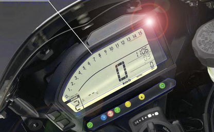 Cluster Scratch Protection Film Blu-ray Protector per Honda CBR1000RR 2012-2016 Generico