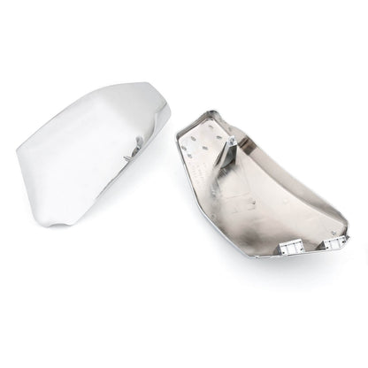 Coperchio della batteria Coperchio laterale Chrome 2 pezzi Per Honda VTX 1300 2003 2004 2005 2006 2007 2008 2009 Generico