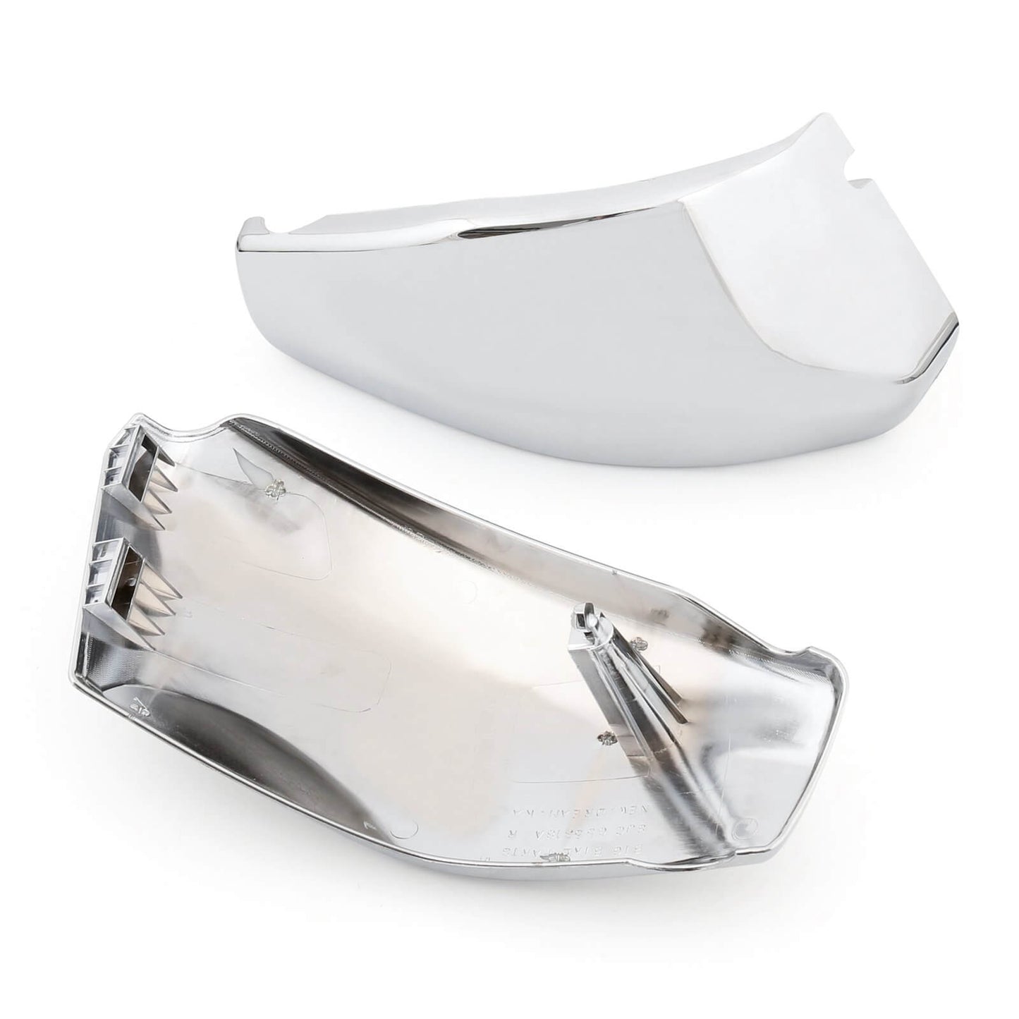 Coperchio della batteria Coperchio laterale Chrome 2 pezzi Per Honda VTX 1300 2003 2004 2005 2006 2007 2008 2009 Generico