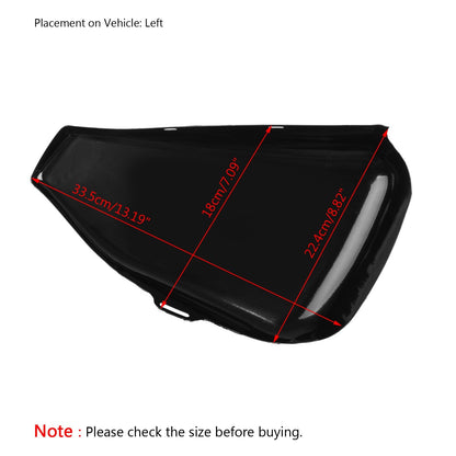 1 pezzo coperchio batteria lato sinistro per Harley Sportster XL Iron 883 1200 2014-2018 generico