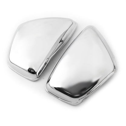 Coperchio laterale batteria Areyourshop adatto per Yamaha 1984-up XV 700 750 1000 1100 Virago sinistra e destra