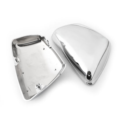 Coperchio laterale batteria Areyourshop adatto per Yamaha 1984-up XV 700 750 1000 1100 Virago sinistra e destra