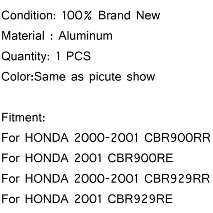 Radiatore di raffreddamento in alluminio per HONDA CBR 900 929RR 2000-2001 CBR900RE 2001 generico