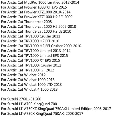 Cinghia di trasmissione 3403-141 per Arctic Cat 700 EFI Wildcat 1000 TRV1000 KingQuad 700 Generico