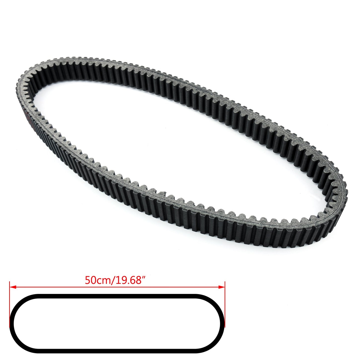 Cinghia di trasmissione 0627-066 per Arctic Cat TZ1 Turbo LXR EXT AC Sno Pro 600 0627-073 Generico