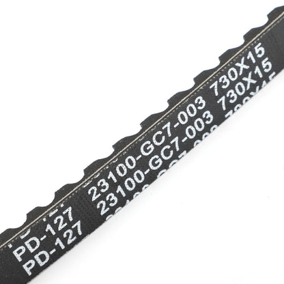 Cinghia di trasmissione 730OC x 15W per Honda NH50 NH80 Vision Lead 1985-1995 Scooter generico