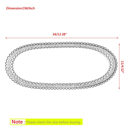 Cinghia di trasmissione Per Yamaha NXC125 XC125 Cygnus X 2003-2011 Scooter 5ML-17641-00 Generico