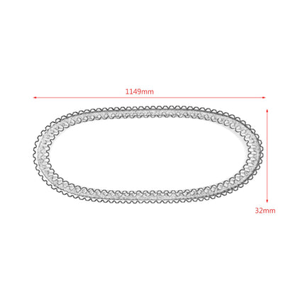 Cinghia Trasmissione 3211059 per Polaris Sport 440 1993-1999 Touring Deluxe 1993 Generico