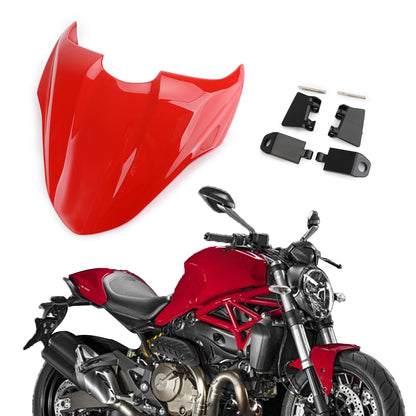 Moto ABS Sedile Posteriore Solo Cowl Carena Copertura Per DUCATI 821 2014-2017 Generico