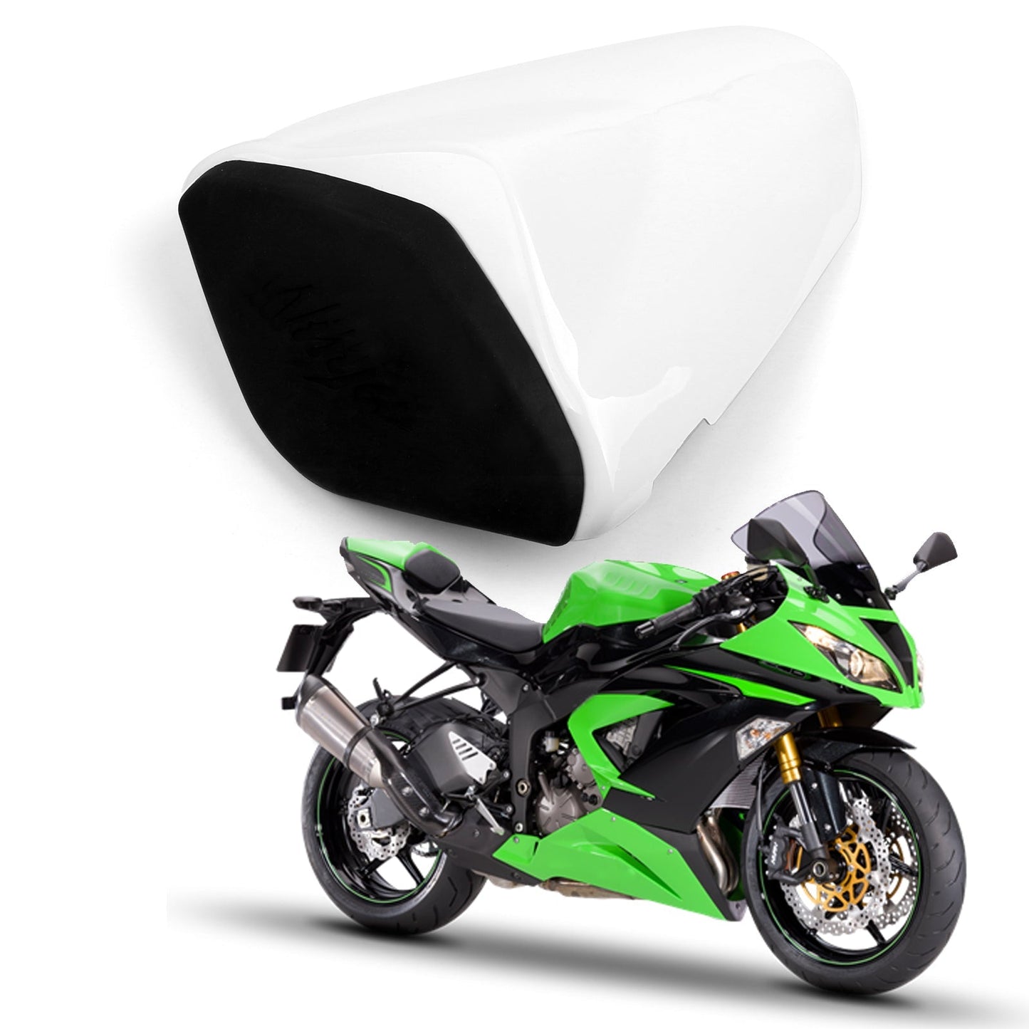 2009-2018 Kawasaki ZX6R ZX 636 Carenatura coprisedile posteriore