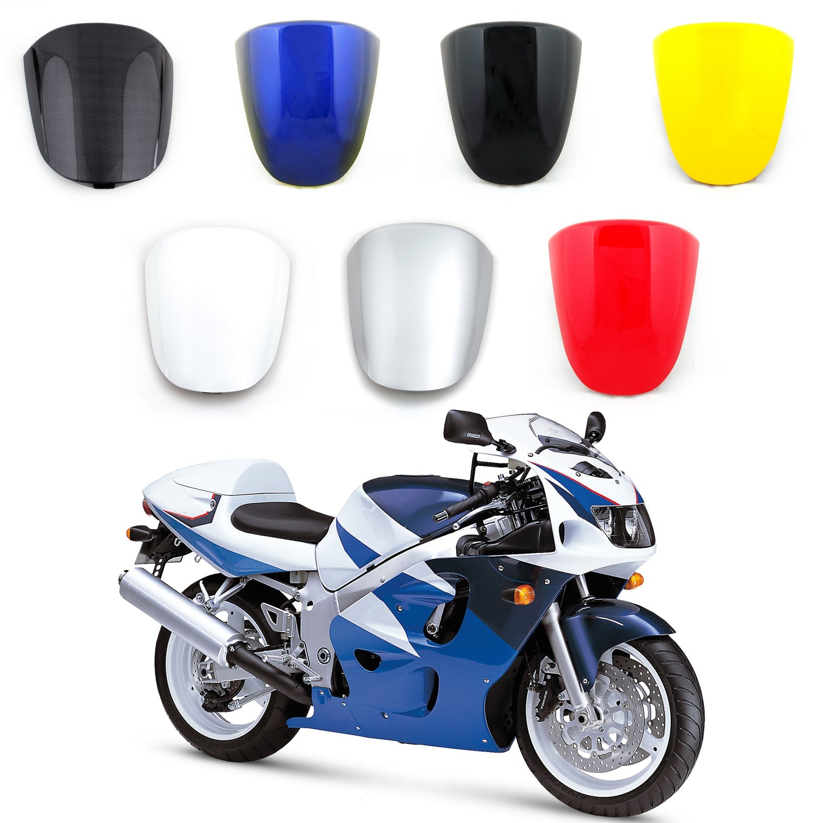 Rear Seat Fairing Cover cowl For Suzuki GSXR600 GSXR 600 SRAD 1996-1999