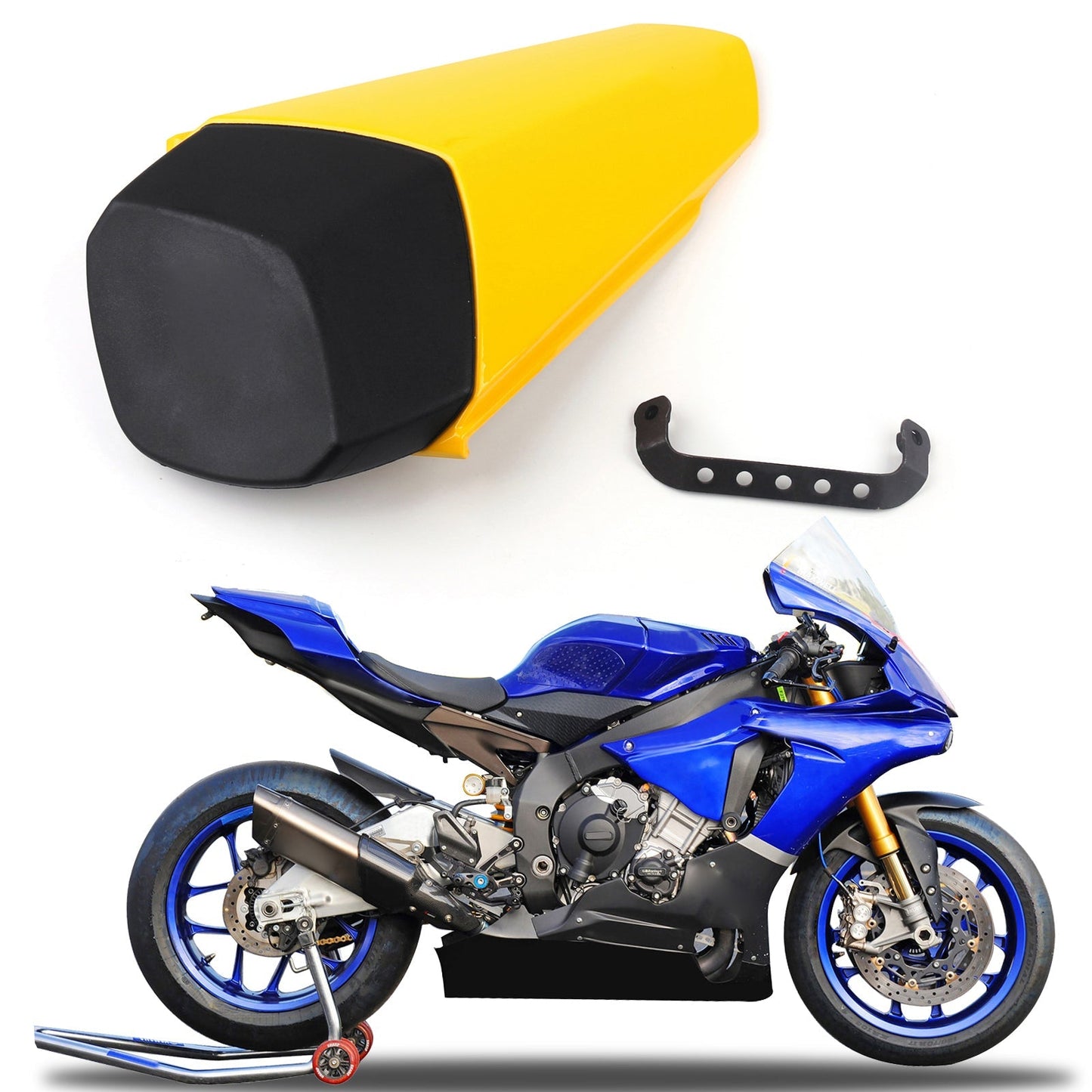 Rear Seat Cowl Cover Pillion For Yamaha YZF-R1 R1 215-218 Yellow