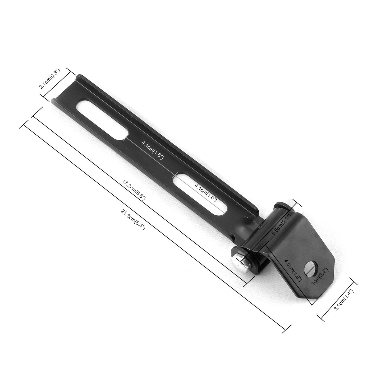 Supporto per sella monoposto per Chopper Bobber Custom nero generico