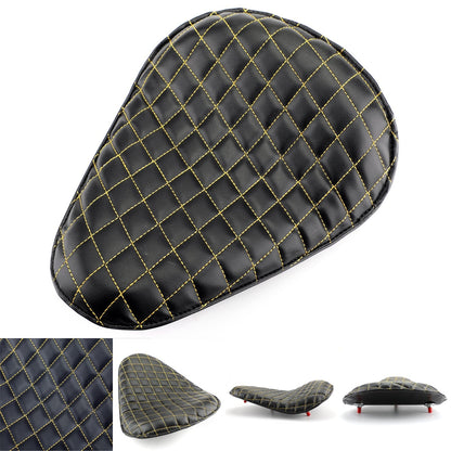 Sella monoposto per moto Yamaha V Star Chopper Bobber Harley Cafe Racer Generico