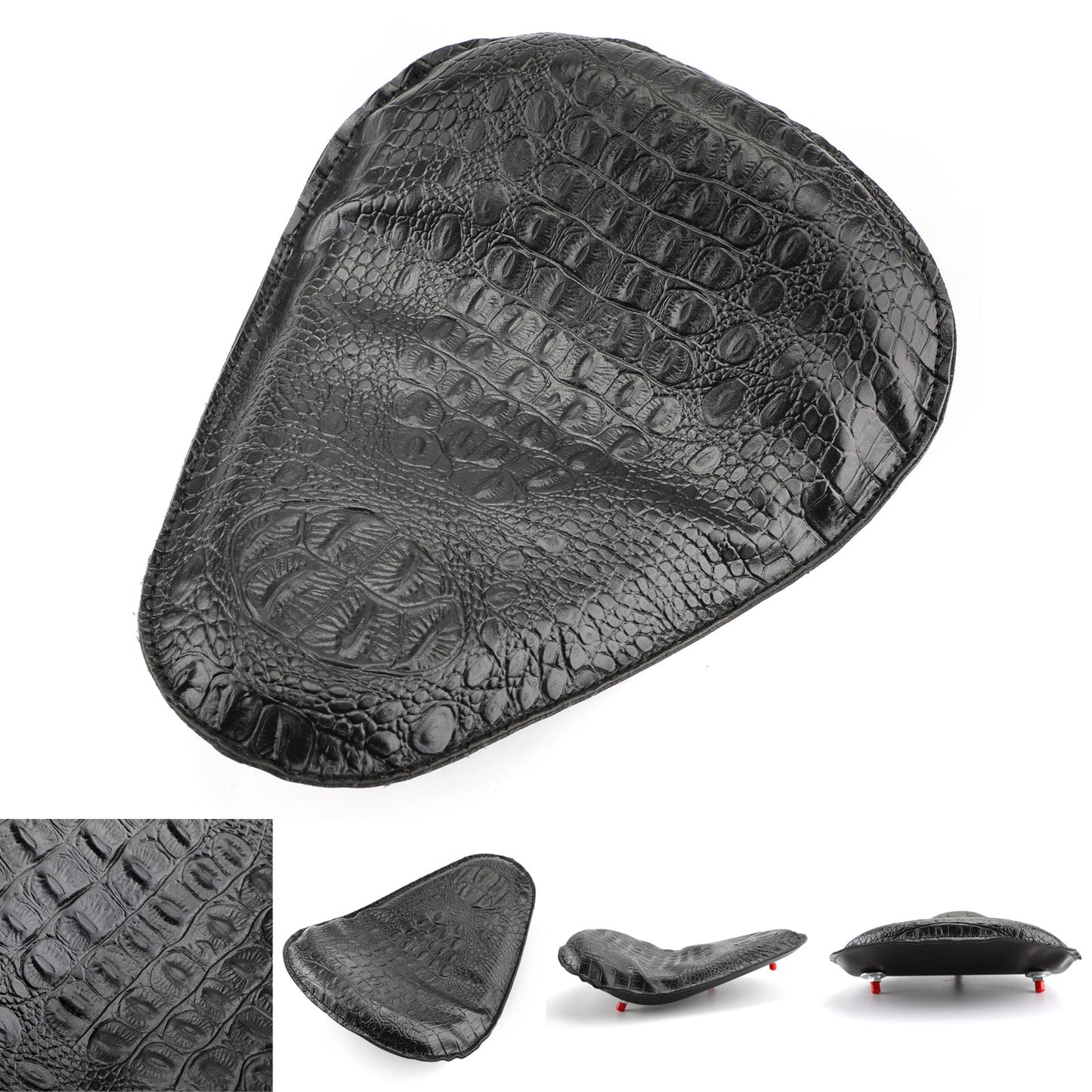 Sella monoposto per moto Yamaha V Star Chopper Bobber Harley Cafe Racer Generico