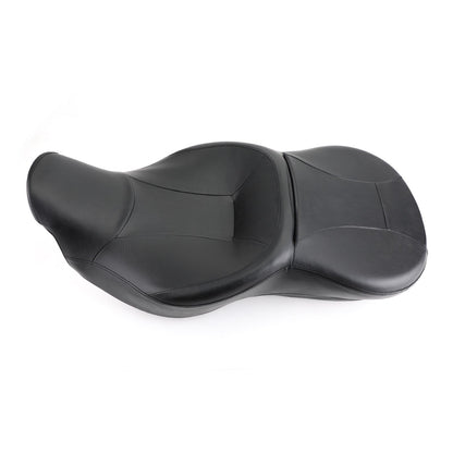 Sella passeggero Black Rider per Touring Street Electra Glide Road King 2014-2019 Generico
