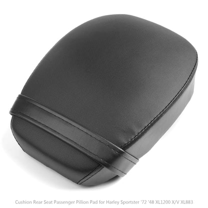 Cuscino Sedile Posteriore Passeggero Sellino Pad Fits Sportster XL1200 883 72 48 Generico