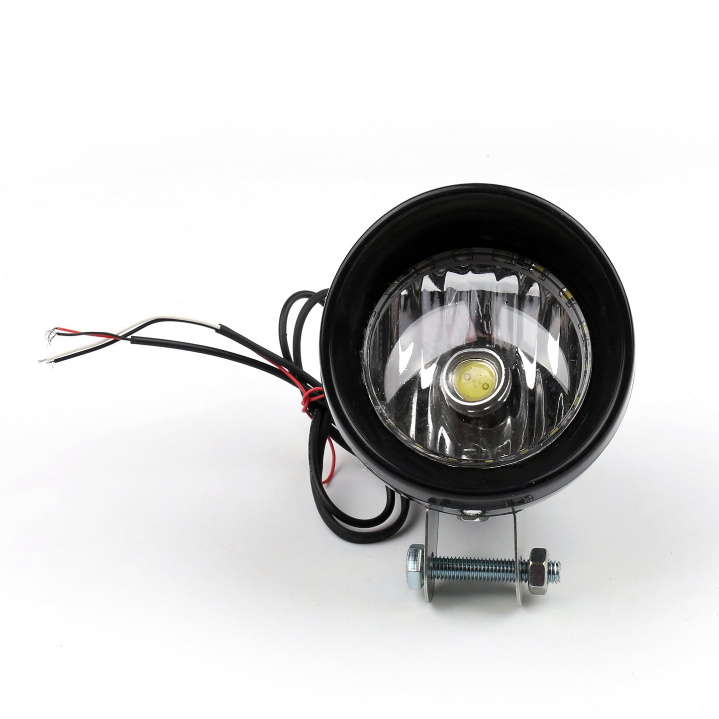 Moto LED Angel Eye COB Light Faro Fendinebbia per Harley Dyna Glide Generico