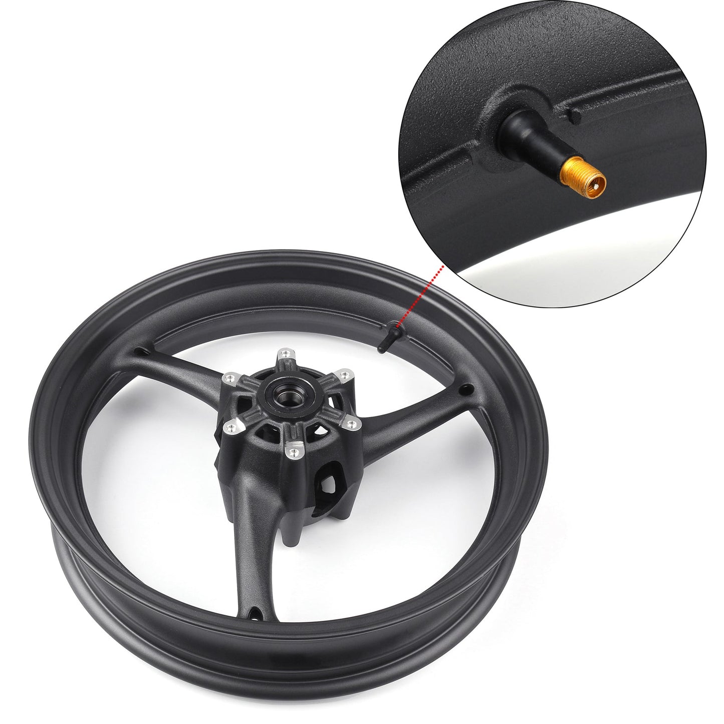 2011-2016 Per Suzuki GSXR750 Cerchio ruota anteriore moto 17" 3.5" 4.45kg Generico