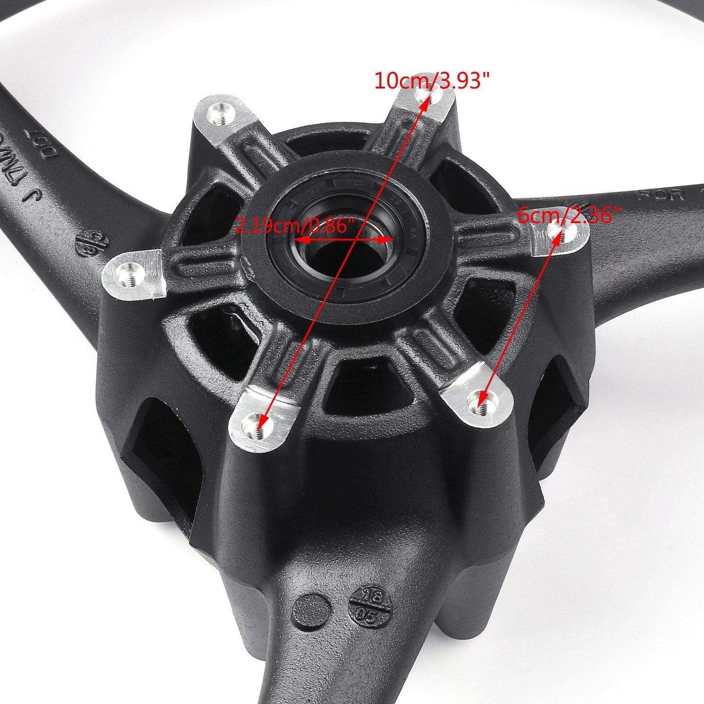 2011-2016 Per Suzuki GSXR750 Cerchio ruota anteriore moto 17" 3.5" 4.45kg Generico