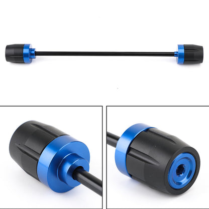 ANTERIORE Assale Forcella Sliders Wheel Crash Protectors Guard Kit Adatto Yamaha Tenere 700 2019-2020 2021 Generico