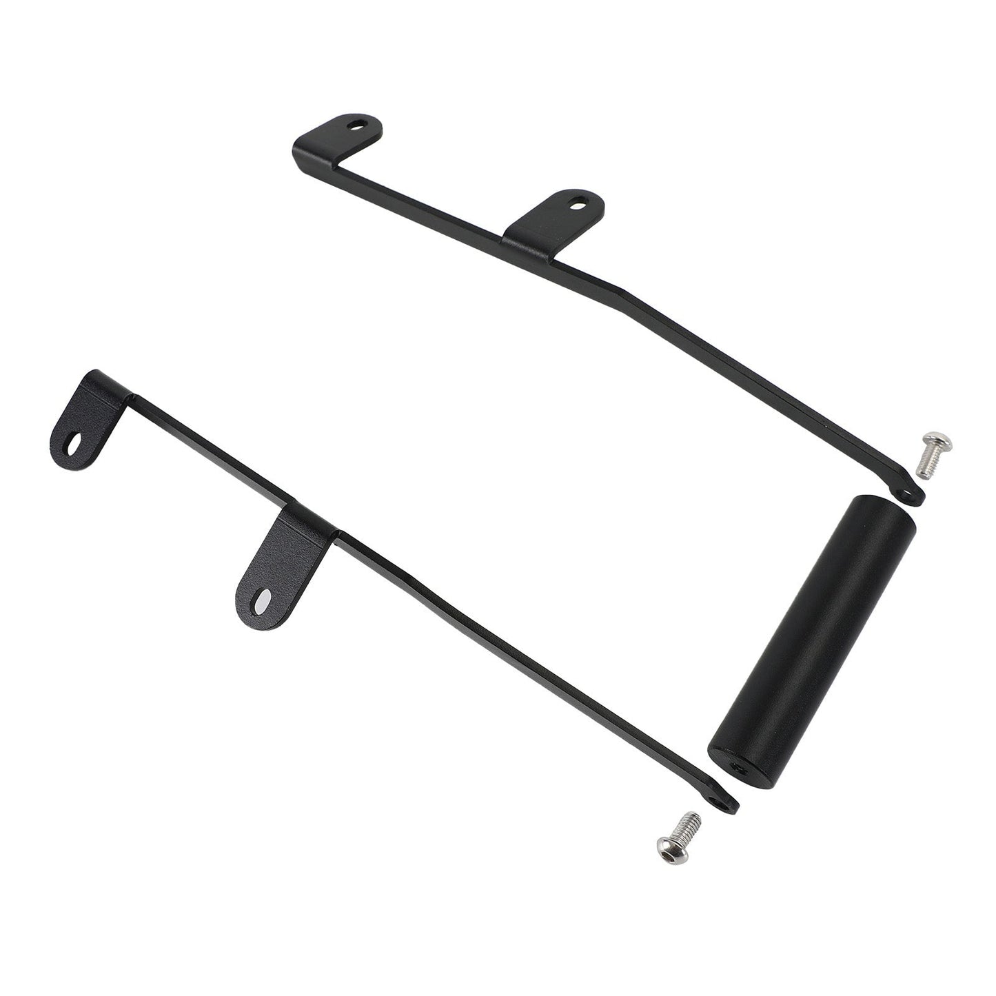 Supporto per smartphone/GPS per montaggio su staffa per parabrezza nero per Honda NC750X 16-2020
