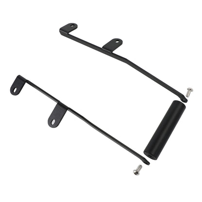 Supporto per smartphone/GPS per montaggio su staffa per parabrezza nero per Honda NC750X 16-2020
