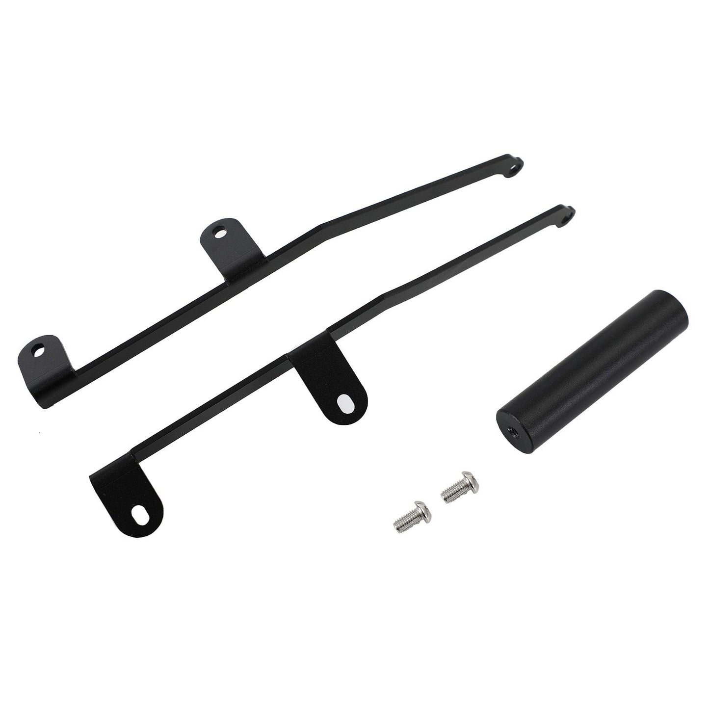 Supporto per smartphone/GPS per montaggio su staffa per parabrezza nero per Honda NC750X 16-2020