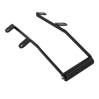 Supporto per smartphone/GPS per montaggio su staffa per parabrezza nero per Honda NC750X 16-2020