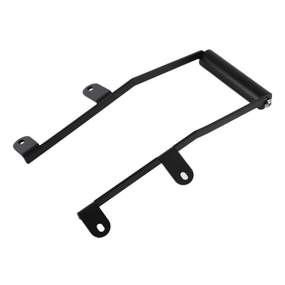 Supporto per smartphone/GPS per montaggio su staffa per parabrezza nero per Honda NC750X 16-2020