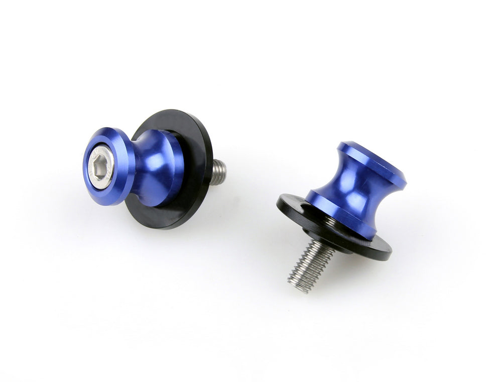 8mm Swingarm Sliders Spools Suzuki GSXR 6 75 1 13 SV65 1 TL Blue