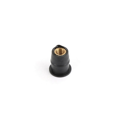 50 quantità 10-32 M5 Wellnut in gomma parabrezza e carenatura 3/8 Wellnuts - 5mm