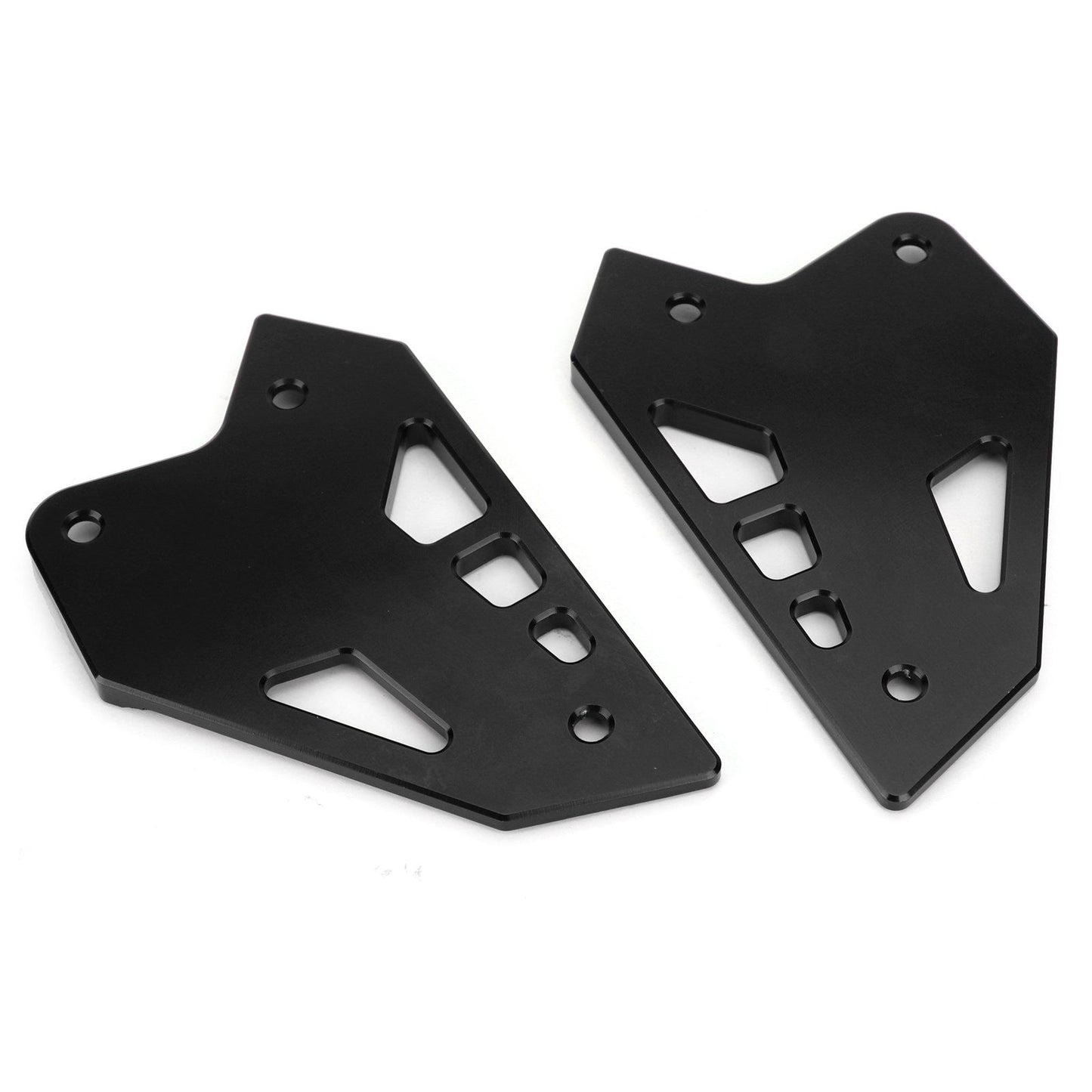 Protezioni tallone in alluminio CNC Piastre arretrate adatte per Kawasaki Z900 ZR900 2017-2020 Generico