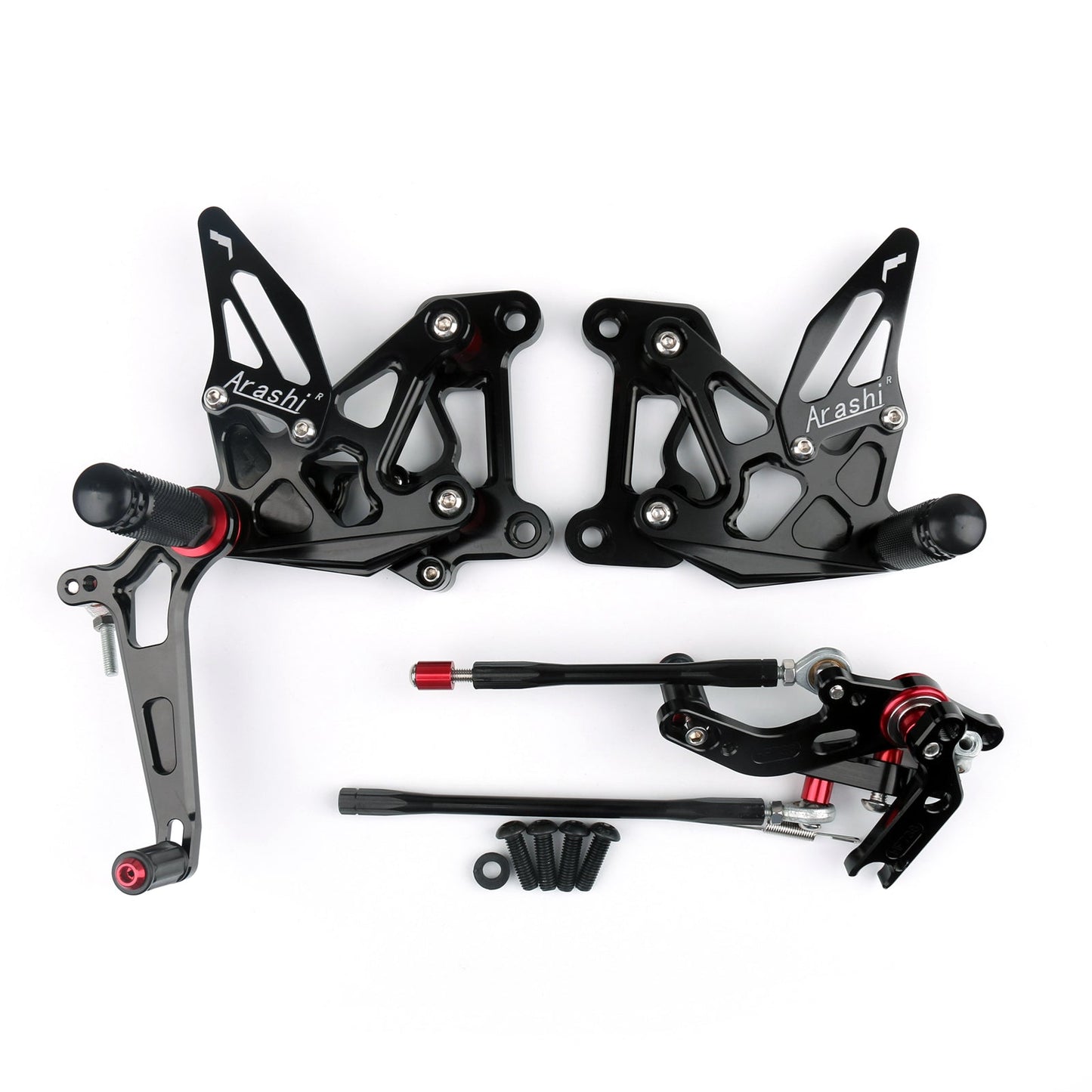 Pedane poggiapiedi posteriori regolabili CNC per MV Agusta F3 2012-2016 Generico