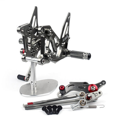 Pedane poggiapiedi posteriori regolabili CNC per MV Agusta F3 2012-2016 Generico