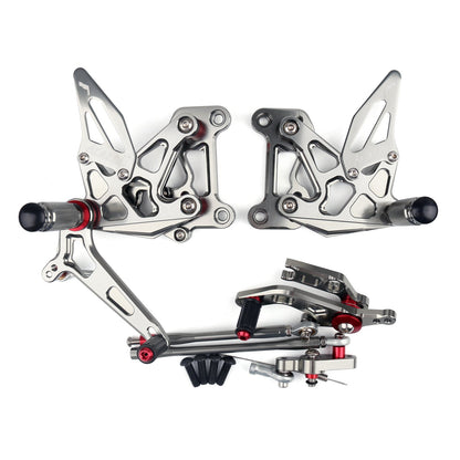 Pedane poggiapiedi posteriori regolabili CNC per MV Agusta F3 2012-2016 Generico