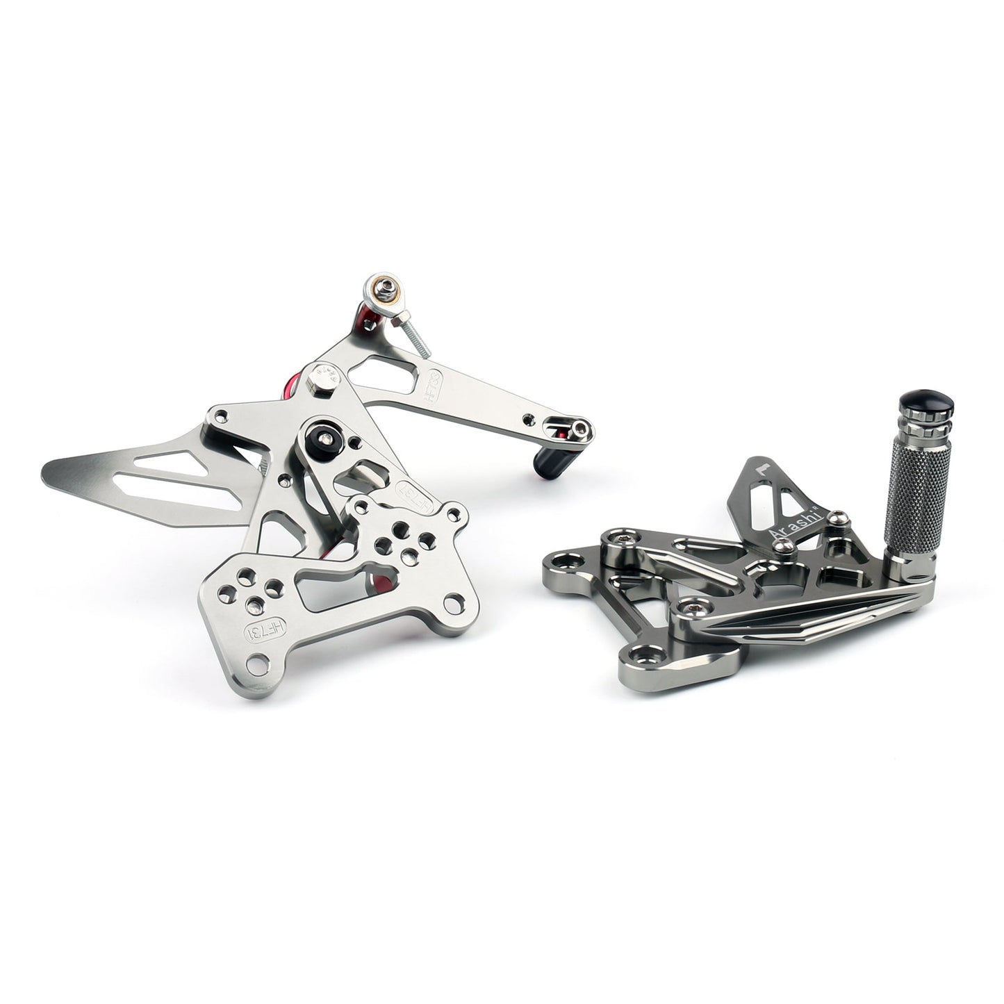 Pedane poggiapiedi posteriori regolabili CNC per MV Agusta F3 2012-2016 Generico