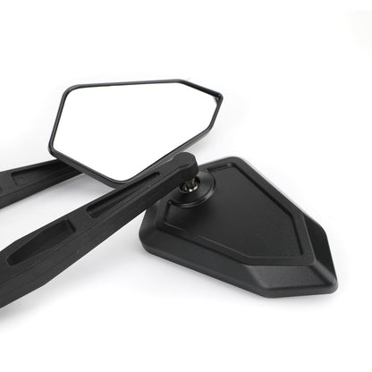 Coppia di specchietti retrovisori M8/M10 per Yamaha Honda Suzuki Kawasaki BMW Aprilia Generico