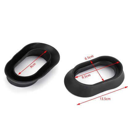 Stivali in gomma per condotti di aspirazione dell'aria adatti per Suzuki GSXR GSX-R 600 750 94433-29G00 generico