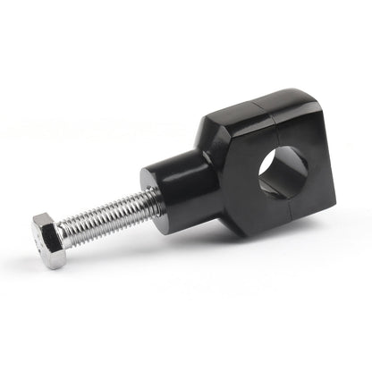 7/8" 22mm Morsetto riser per montaggio su manubrio in alluminio per motore ATV Quad Dirt Black generico