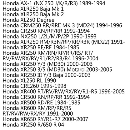 Disco Freno anteriore Rotore e Pastiglie Freno Anteriore Per Honda CR125 CR250 CRF250R CRF250X Generico