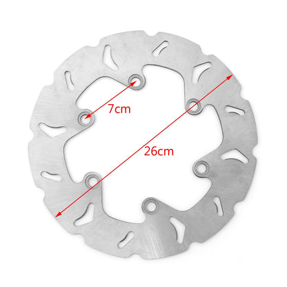 Rotore disco freno anteriore per Suzuki AN250 K1/K2 01-02 AN400 W/X/Y Kawasaki SC250 generico