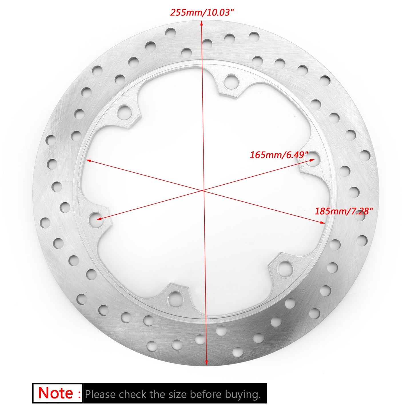 Rotore disco freno anteriore per Honda Forza 250 300 NSS250 NSS300 08-17 SH300 07-17 Generico