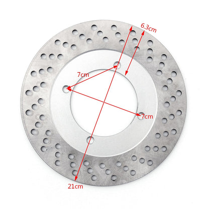 Disco Freno Posteriore per Suzuki RGV 250 M/N/P/R/S/T Suzuki GSXR 250 J CK 400 Generico