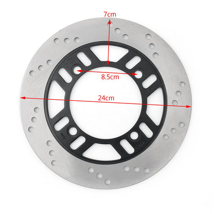 Rotore disco freno posteriore per Kawasaki ZXR400 89-04 ZR400 Zephyr 97-01 ZZR600 93-07 Generico