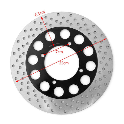 Disco freno posteriore Rotore per Suzuki GSF250 GSX250 GSF400 GSX400 GS500 GSX600 GSX750 Generico