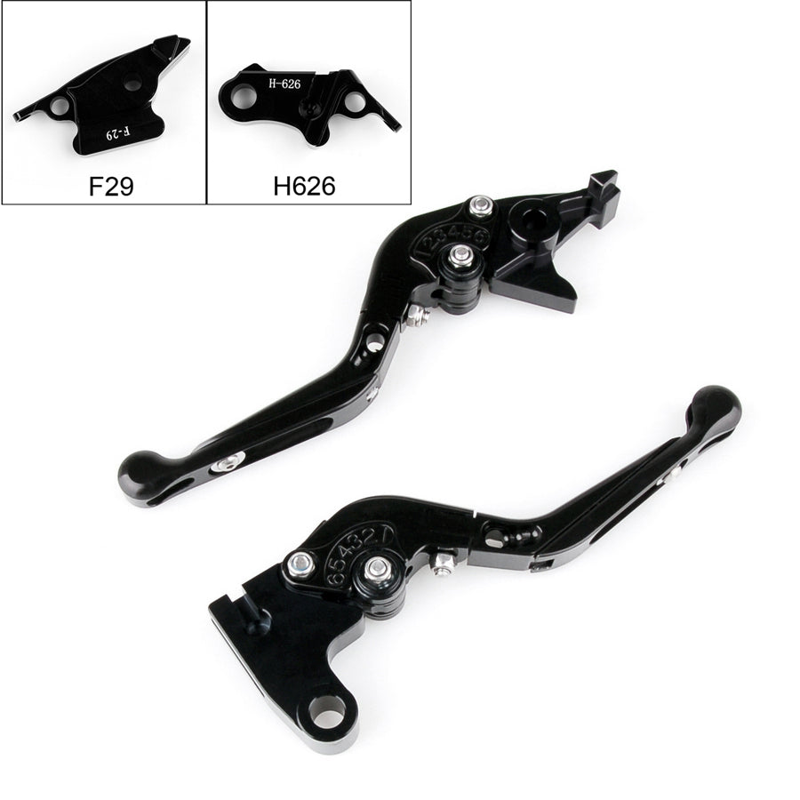Leve freno frizione estendibili pieghevoli regolabili per Honda CBR929RR 2000-2001 generiche